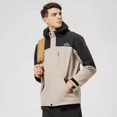 大卫贝肯  美式品牌经典简约山系户外登山运动宽松连帽三合一百搭舒适 冲锋衣 男女同款