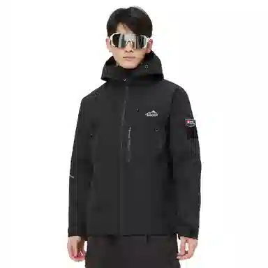 大卫贝肯  户外山系登山运动拼接撞色设计款多功能机能风  防水透气耐磨保暖防雨冲锋衣 男女同款