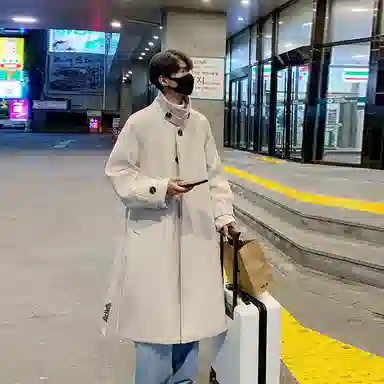 David Beckham Wool Coat