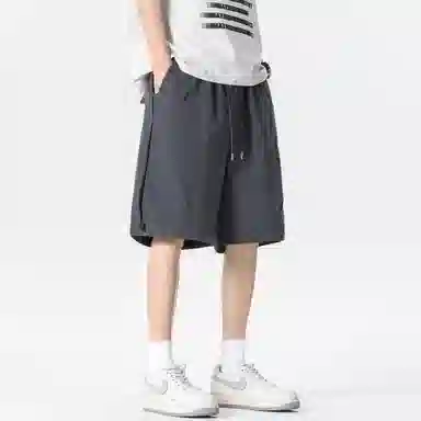 大卫贝肯 美式街头字母户外运动透气百搭休闲潮流五分工装短裤 男女同款