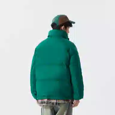 大卫贝肯 美式经典假两件设计日常百搭休闲宽松户外保暖羽绒服 男女同款