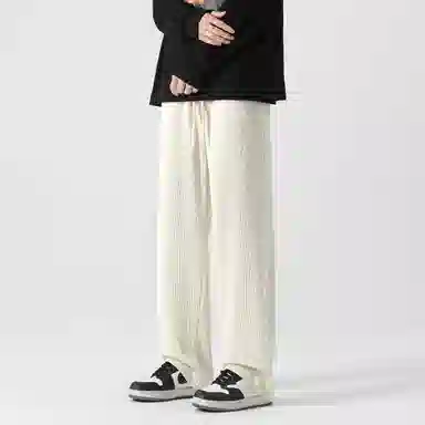 大卫贝肯 美式简约基础款立领宽松面包棉服宽松百搭灯芯绒长裤休闲运动套装 男女同款