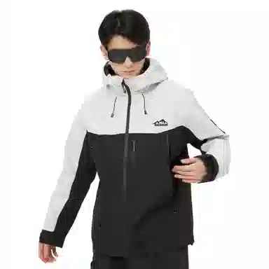 大卫贝肯  户外山系登山运动拼接撞色设计款多功能机能风  防水透气耐磨保暖防雨冲锋衣 男女同款