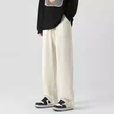 大卫贝肯 美式简约基础款立领宽松面包棉服宽松百搭灯芯绒长裤休闲运动套装 男女同款