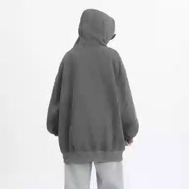 大卫贝肯 美式高街学院风宽松休闲加绒加厚百搭保暖长袖卫衣 男女同款