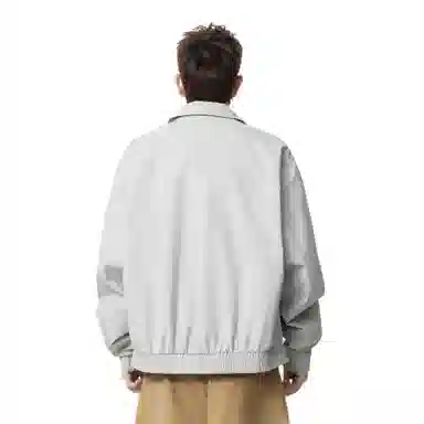 大卫贝肯 美式经典潮牌基础款翻领开衫结构设计感防风运动外套高街简约休闲夹克 男女同款