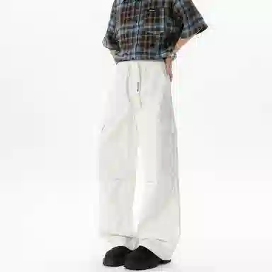 大卫贝肯 美式潮牌高街宽松休闲山系户外简约运动百搭工装裤 男女同款