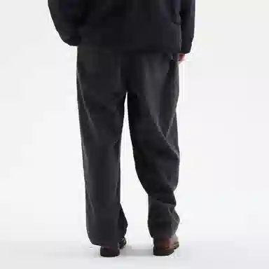 BUTTBILL Deck Wool Wide Leg Pants