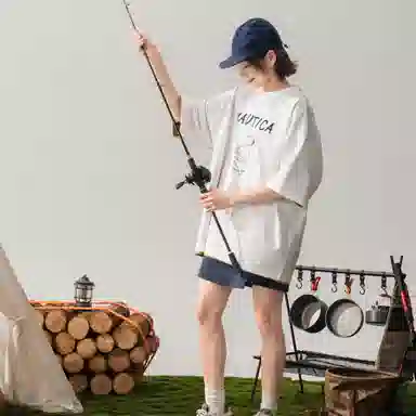 nautica white sail T