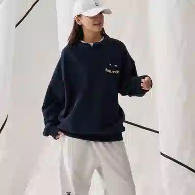 nautica white sail LOGO