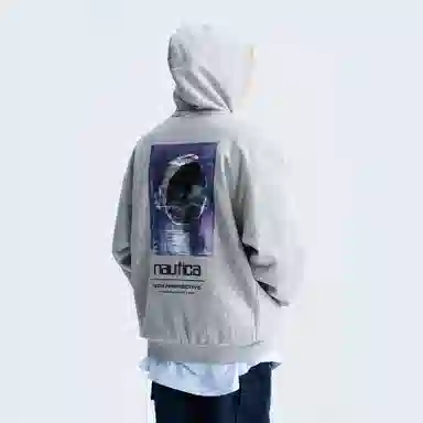 nautica white sail X FW23 Logo