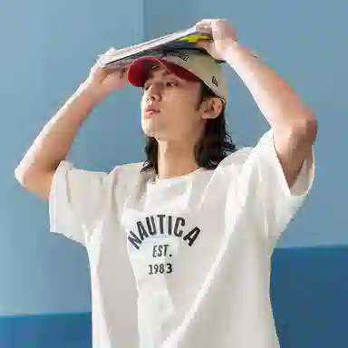 nautica white sail T