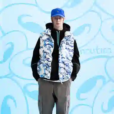 nautica white sail x COIN LOGO