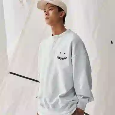 nautica white sail LOGO