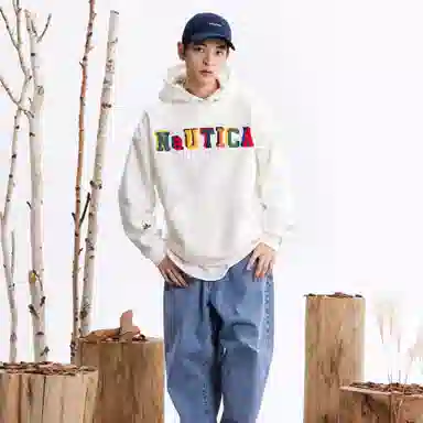 nautica white sail logo
