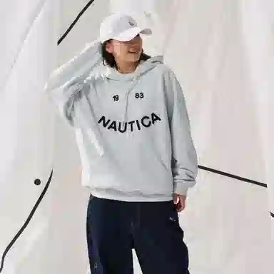 nautica white sail LOGO