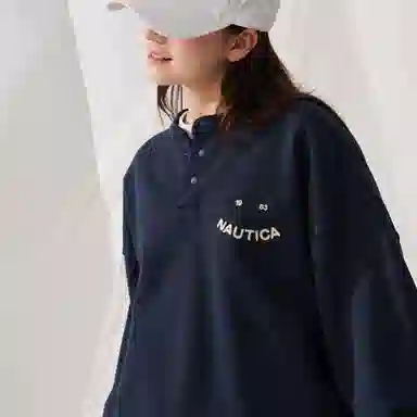 nautica white sail LOGO
