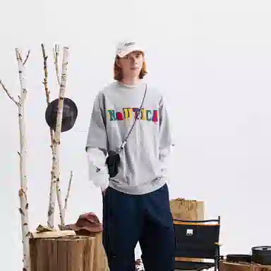 nautica white sail T