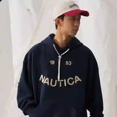 nautica white sail LOGO