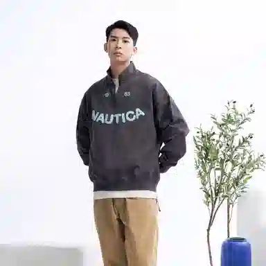 nautica white sail logo