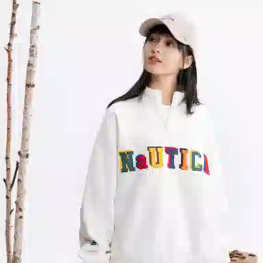 nautica white sail logo