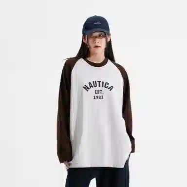 nautica white sail LOGOT