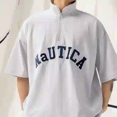 nautica white sail SS24 T