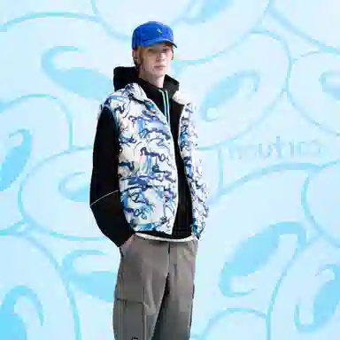 nautica white sail x COIN LOGO