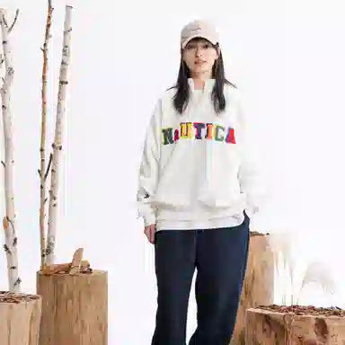nautica white sail logo