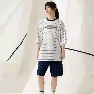 nautica white sail SS24 T