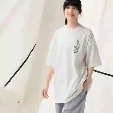 nautica white sail x POPBOY SS24 T