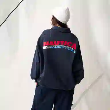 nautica white sail logo