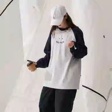 nautica white sail LOGOT