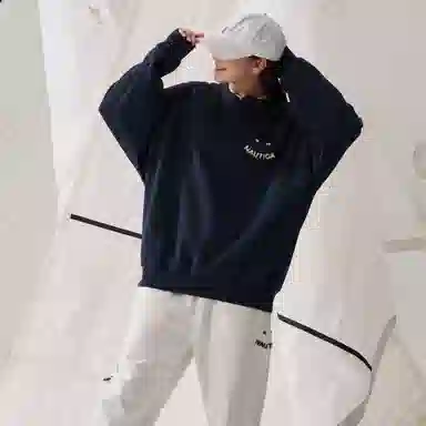 nautica white sail LOGO