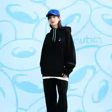 Nautica White Sail Hoodie