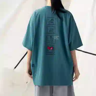 nautica white sail x POPBOY SS24 T