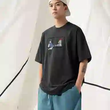 nautica white sail x POPBOY SS24 T