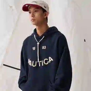 nautica white sail LOGO