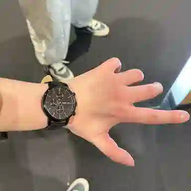 TIMEX TREND 45mm Quartz Leather Strap