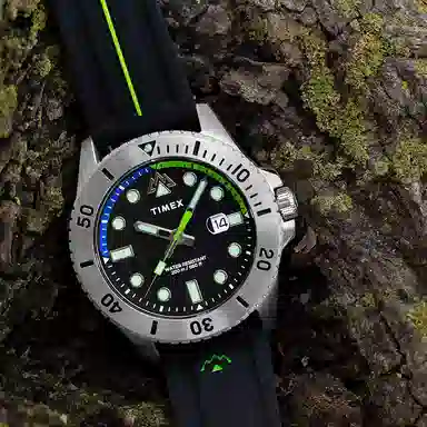 Timex Quartz Black Dial Men's Watch