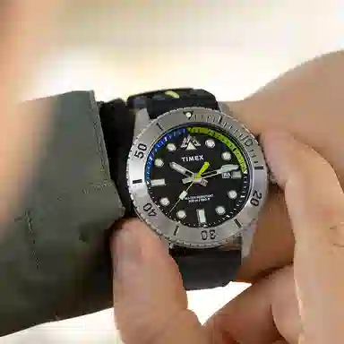 Timex Quartz Black Dial Men's Watch