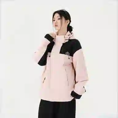 KW Mountain Print Windproof Waterproof Jacket