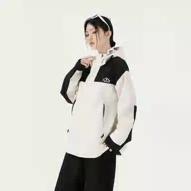 KW Mountain Print Windproof Waterproof Jacket