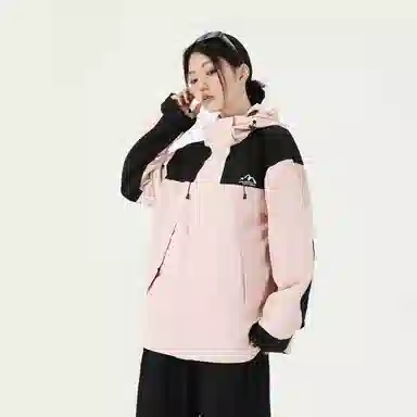 KW Mountain Print Windproof Waterproof Jacket