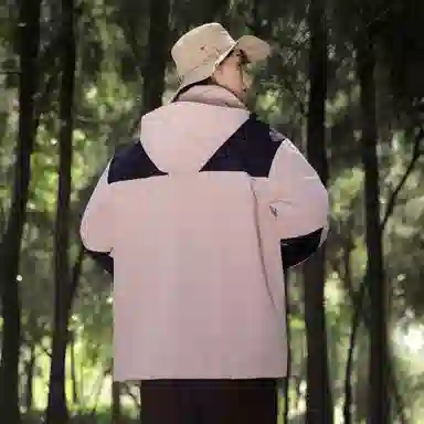 KW Mountain Print Windproof Waterproof Jacket