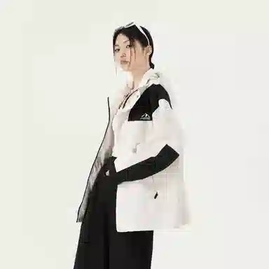 KW Mountain Print Windproof Waterproof Jacket