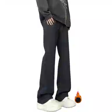 布客行 美式高街复古水洗做旧多种版型设计感百搭休闲裤牛仔裤 男女同款