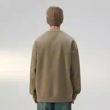 SWAMP AREA Wings Heart Letter Print Sweatshirt