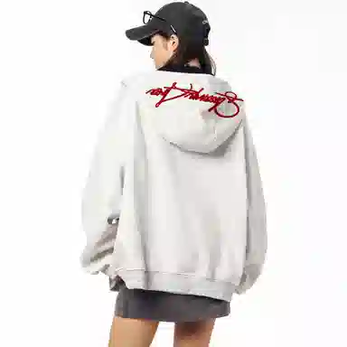 SWAMP AREA Vintage Embroidered Hoodie