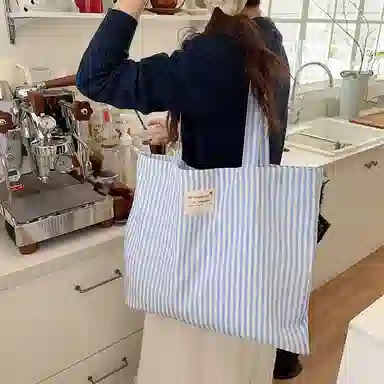 Juju Jimmy Striped Tote Bag